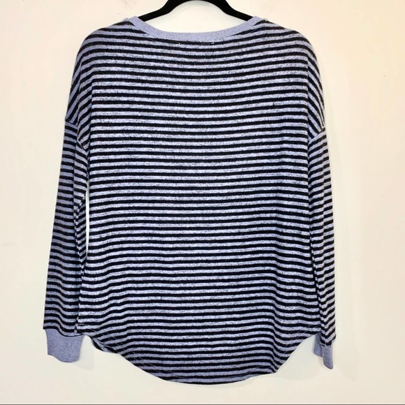 WORKSHOP THE REPUBLIC Striped Cozy Shirt - Picture 5 of 6